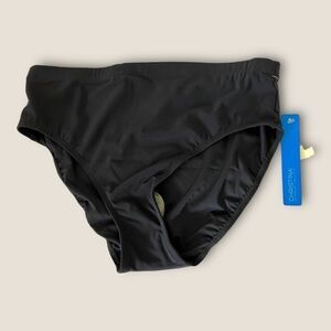 Soma Black bikini bottom size 8, NWT